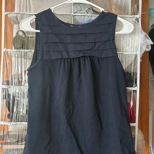BANANA REPUBLIC Sleeveless Navy Top